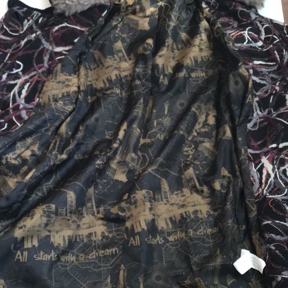 Desigual Dream The Future Coat - Picture 15 of 16